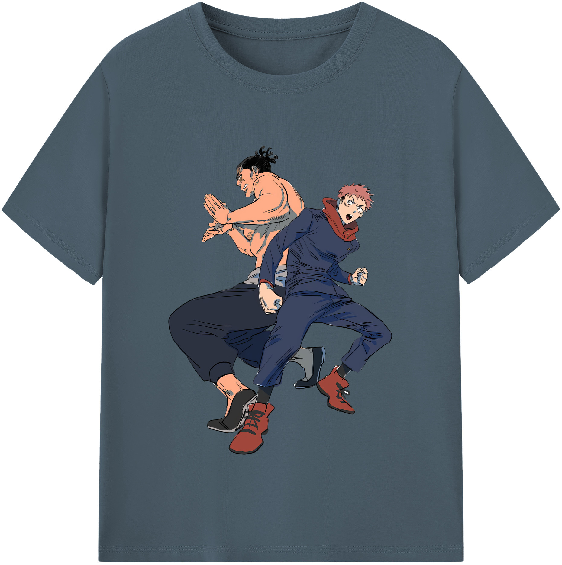 （画像用） 呪術廻戦 Jujutsu Kaisen 綿100％半袖Tシャツ（フロントプリント）